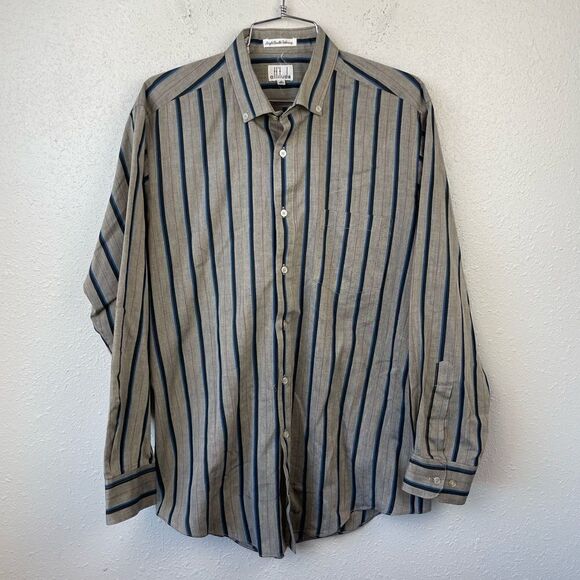 Attitude Button Down Dress Shirt Size 16 32/33 EUC - Picture 1 of 4